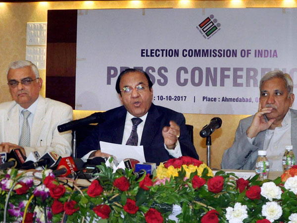 CEC Released Schedule for Gujarat Assembly Elections 2017 CEC Released Schedule for Gujarat Assembly Elections 2017