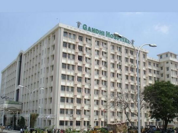 Gandhi Hospital security guard caught with a woman Gandhi Hospital security guard caught with a woman