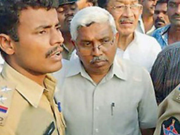 kodandaram arrested at ghatkesar kodandaram arrested at ghatkesar