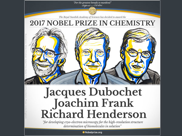 Nobel prize in chemistry awarded for method to visualise biomolecules Nobel prize in chemistry awarded for method to visualise biomolecules