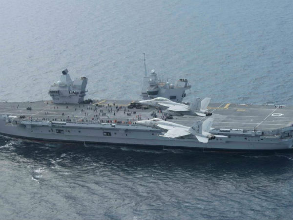 Britain could deploy new aircraft carrier if war breaks out with North Korea amid growing nuke crisis Britain could deploy new aircraft carrier if war breaks out with North Korea amid growing nuke crisis