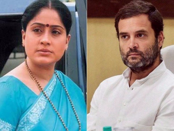 రాహుల్తో విజయశాంతి భేటీ
