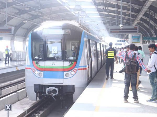తెలుగు రాష్ట్రాల్లో తొలి మెట్రో