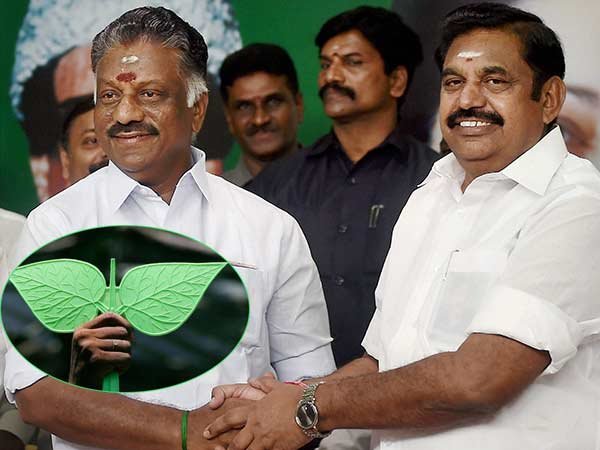 Election Commission has allotted twin leaves to Edappadi team. Election Commission has allotted twin leaves to Edappadi team.