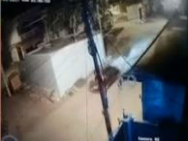 A traffic rsi dies in a road accident in medchal on Thursday night. A traffic rsi dies in a road accident in medchal on Thursday night.