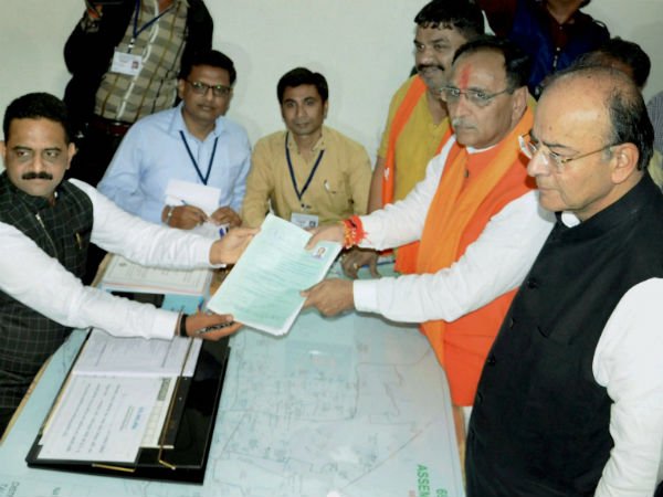 Gujakrat CM Vijay Rupani has Rs 9.08 crore assets opponent Congress MLA Rs 140 crore assets Gujakrat CM Vijay Rupani has Rs 9.08 crore assets opponent Congress MLA Rs 140 crore assets