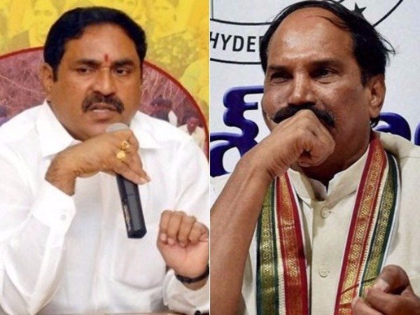 Funny conversation between Uttam kumar reddy and Errabelli dayakar rao Funny conversation between Uttam kumar reddy and Errabelli dayakar rao