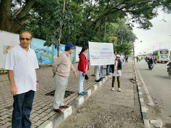 బెంగళూరు మొత్తం నిరసనలు