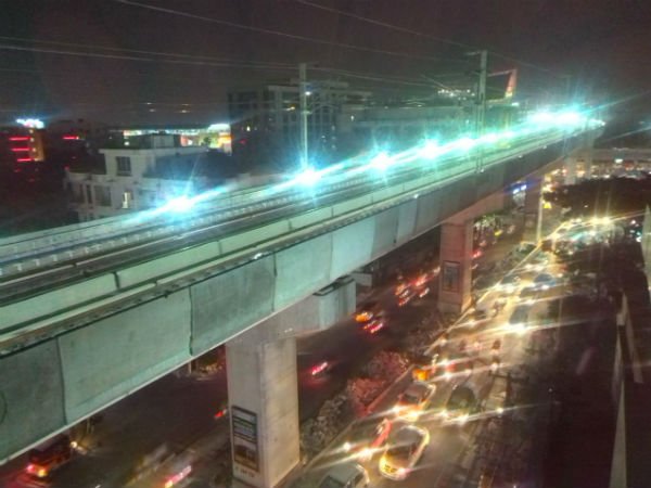మన మెట్రో పిల్లర్ల బలం ఇదీ!