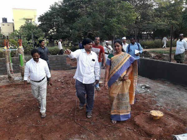 అభివృద్ధి పనుల పరిశీలన