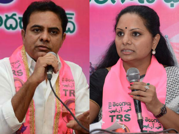 కేటీఆర్, కవితలపై