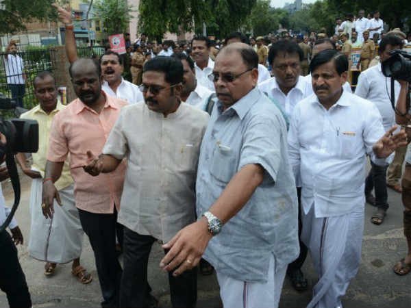 Police not given permission do campaign in RK Nagar for TTV Dinakaran Police not given permission do campaign in RK Nagar for TTV Dinakaran