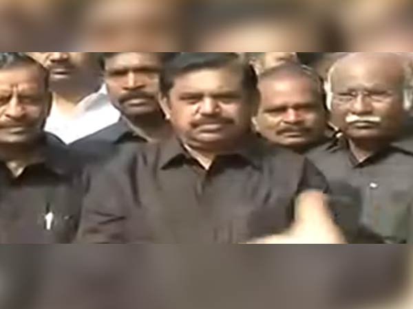 TN CM Palanisami wears black shirt paid tribute to late Jayalalitha TN CM Palanisami wears black shirt paid tribute to late Jayalalitha
