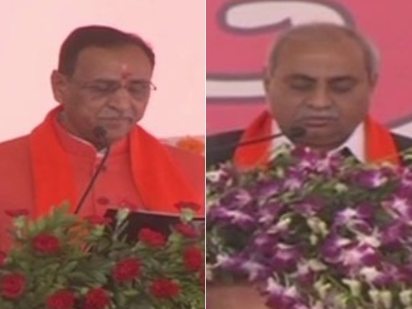 Vijay Rupani Takes Oath As Gujarat Chief Minister, PM Modi, Nitish Kumar Attend Ceremony Vijay Rupani Takes Oath As Gujarat Chief Minister, PM Modi, Nitish Kumar Attend Ceremony