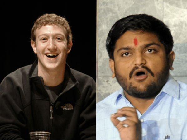 Zuckerberg invites Hardik to US, gets back at Modi for pulling him aside on stage Zuckerberg invites Hardik to US, gets back at Modi for pulling him aside on stage