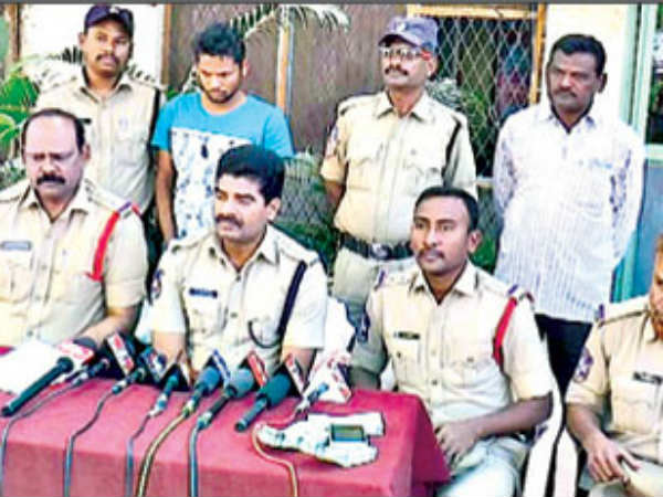 A man arrested for cheating as minister's son in adilabad A man arrested for cheating as minister's son in adilabad