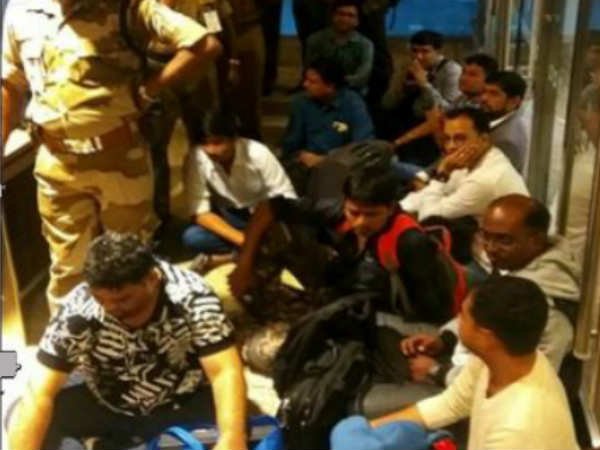 Passengers create ruckus at Mumbai airport over flight delay Passengers create ruckus at Mumbai airport over flight delay