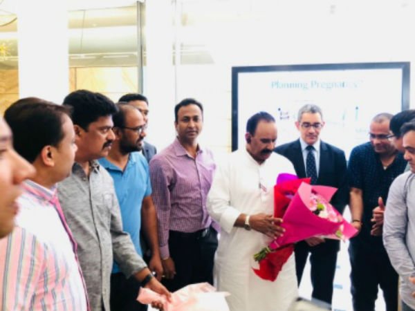 Nayini Narshimha Reddy get warm welcome in Australia Nayini Narshimha Reddy get warm welcome in Australia