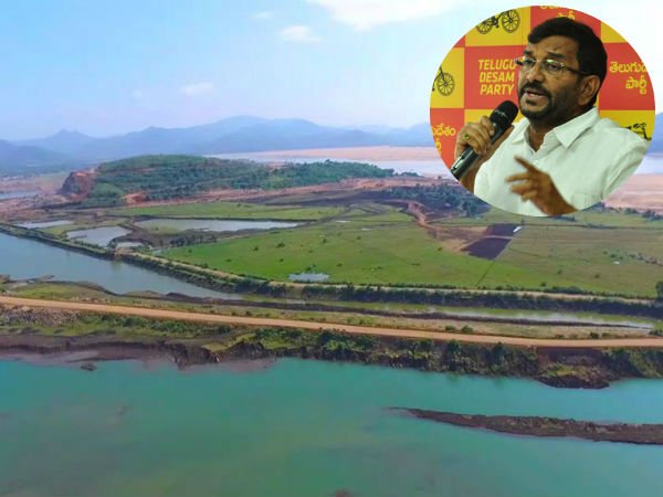 polavaram project is centre responsibility, says Somireddy polavaram project is centre responsibility, says Somireddy