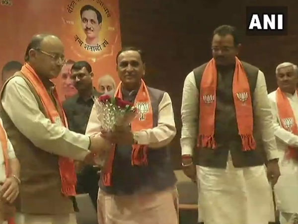 Vijay Rupani to Continue as Gujarat CM, Nitin Patel Remains Deputy Vijay Rupani to Continue as Gujarat CM, Nitin Patel Remains Deputy