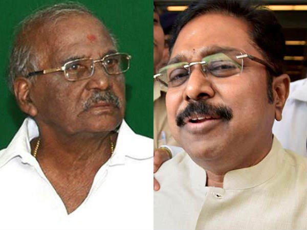 RK Nagar by elections: Madhusudhanan, TTV Dinakaran submits nomination RK Nagar by elections: Madhusudhanan, TTV Dinakaran submits nomination