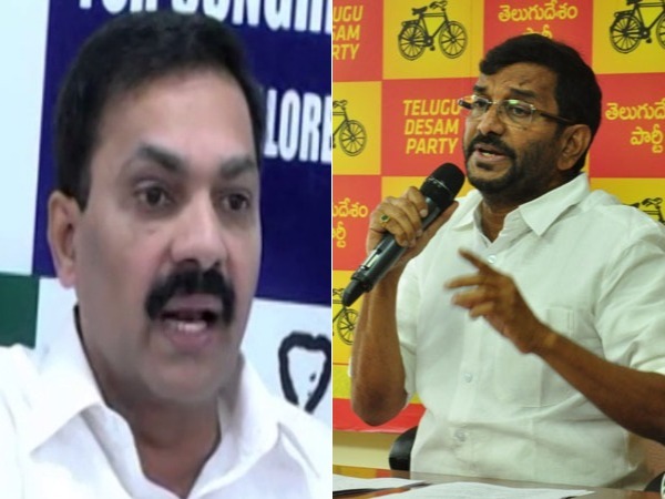 Minister Somireddy Chandra Mohan Reddy filed Defamation Suit of Rs.5 Cr on YCP MLA Kakani Govardhan Minister Somireddy Chandra Mohan Reddy filed Defamation Suit of Rs.5 Cr on YCP MLA Kakani Govardhan