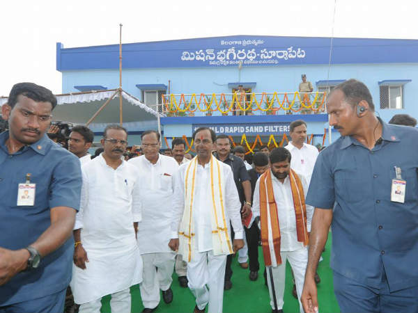 మిషన్ భగీరథ పూర్తి చేసి..