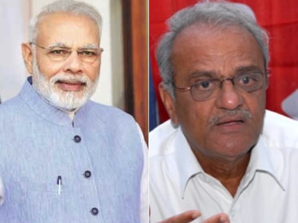 మోడీ చిరునవ్వు చిందిస్తూ..