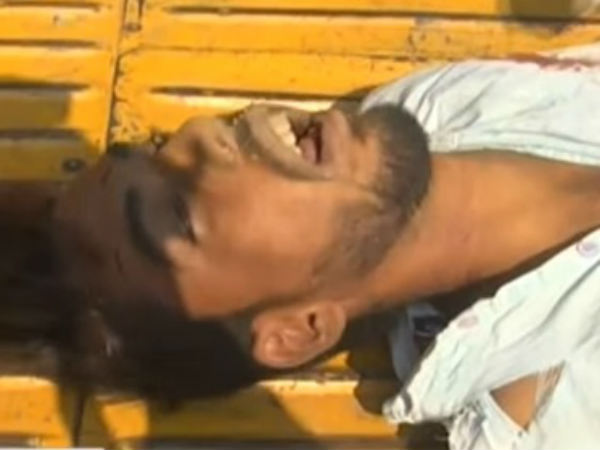 సాయంగా వచ్చిన యువకుడు మృతి