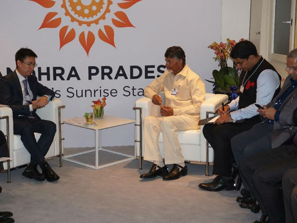 వేదాంత చైర్మన్తో చంద్రబాబు