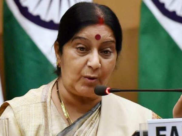 Pakistan's truce violations don't set tone for cricket, says Sushma Swaraj Pakistan's truce violations don't set tone for cricket, says Sushma Swaraj