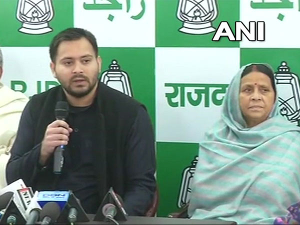 'Laluji neither scared nor kneel', says Tejashwi 'Laluji neither scared nor kneel', says Tejashwi