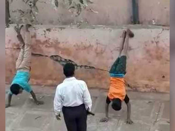 2 Minors Forced To Stand Upside Down, Beaten Up By Warden 2 Minors Forced To Stand Upside Down, Beaten Up By Warden