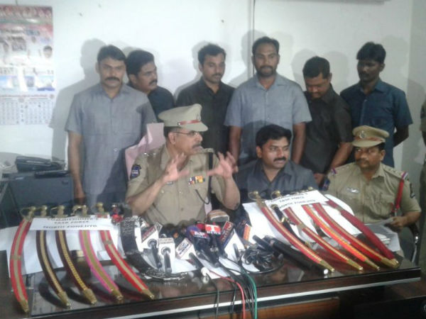 Lethal weapons seized, 12 arrested Lethal weapons seized, 12 arrested
