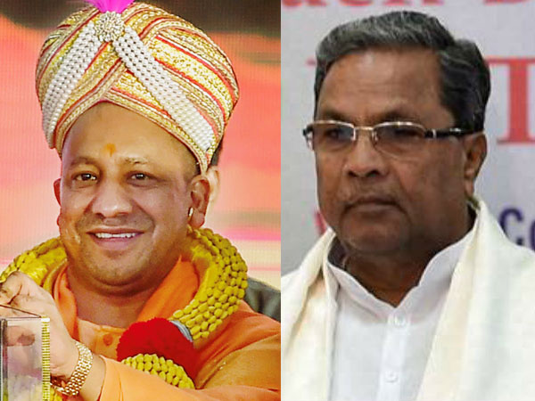 If you are a Hindu, why promote eating beef, Yogi asks Siddaramaiah If you are a Hindu, why promote eating beef, Yogi asks Siddaramaiah