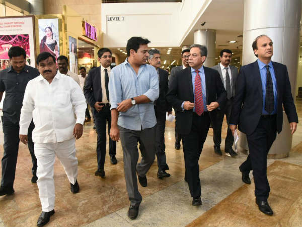 మంత్రి కేటీఆర్ కృషి