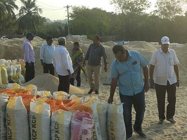 6 illegal quarries at Prakasam District belongs to MLA Amanchi seized 6 illegal quarries at Prakasam District belongs to MLA Amanchi seized