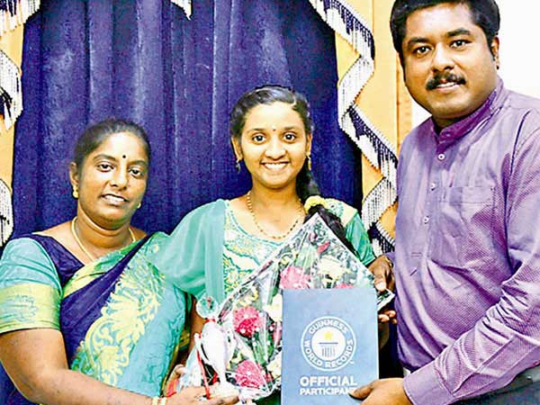 Guntur student entered Guinness World Records for Dancing Talent Guntur student entered Guinness World Records for Dancing Talent