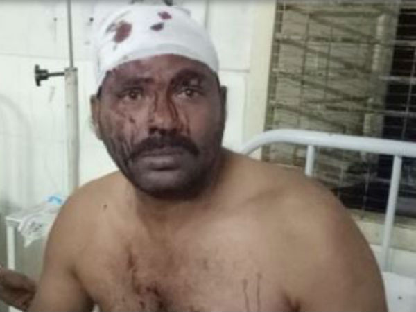 MLA Varadapuram Suri supporters attacked four people MLA Varadapuram Suri supporters attacked four people