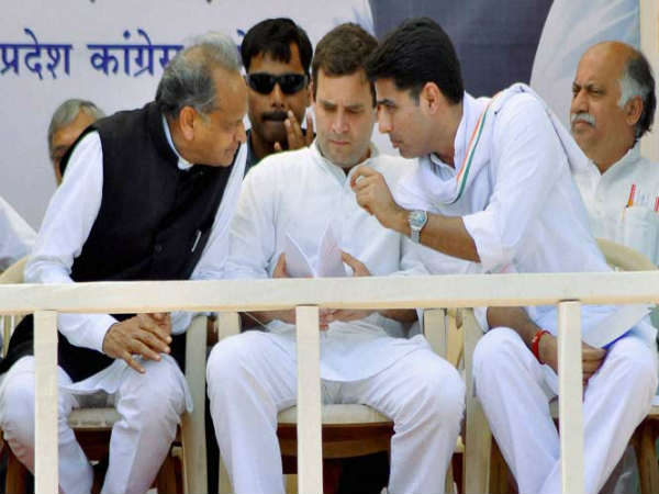 గెహ్లాట్, పైలట్, జితేంద్రలపై కాంగ్రెస్ హై కమాండ్దే తుది నిర్ణయం