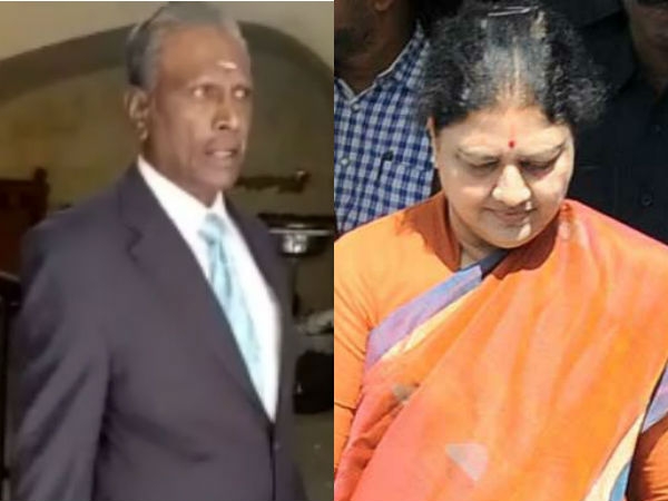 శశికళకు సమాచారం