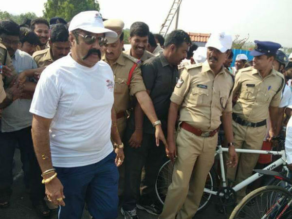 Balakrishna says fighting with BJP on special category status Balakrishna says fighting with BJP on special category status