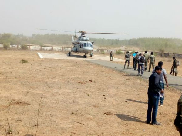 అడవిలోనే 8మంది మావోల మృతదేహాలు
