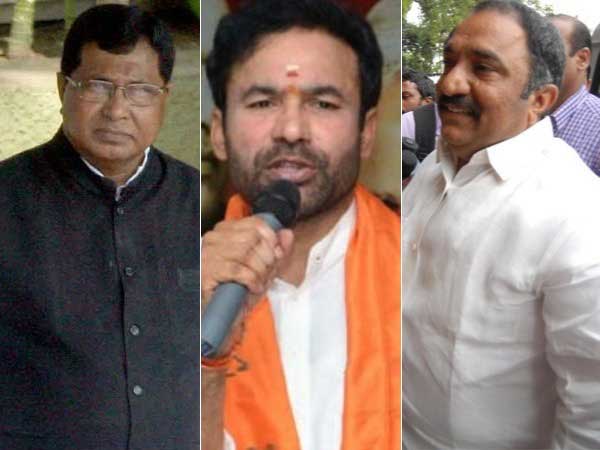 Jana Reddy attends TDP and BJP emergency meeting Jana Reddy attends TDP and BJP emergency meeting