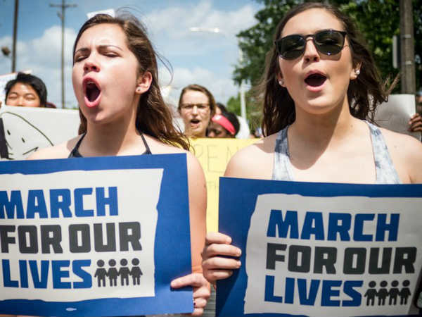 March For Our Lives- Huge gun-control rallies sweep US March For Our Lives- Huge gun-control rallies sweep US