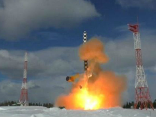 Russia: Test-Launch of Newest Sarmat ICBM Russia: Test-Launch of Newest Sarmat ICBM