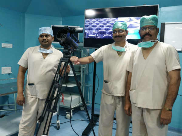 Surgery at Guntur Government Hospital live streamed Surgery at Guntur Government Hospital live streamed