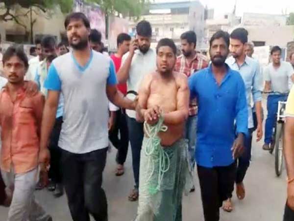 Five injured in Psycho attack on prayer hall in Guntur District Five injured in Psycho attack on prayer hall in Guntur District