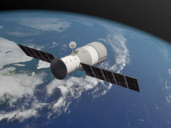 Chinese Space Station in pictures: Tiangong-1 plummets to Earth in FIERY end Chinese Space Station in pictures: Tiangong-1 plummets to Earth in FIERY end