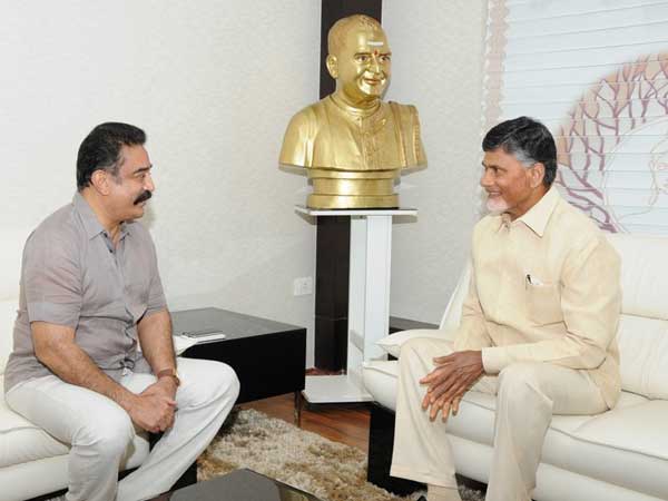 kamal haasan on Chandrababus hunger strike kamal haasan on Chandrababus hunger strike